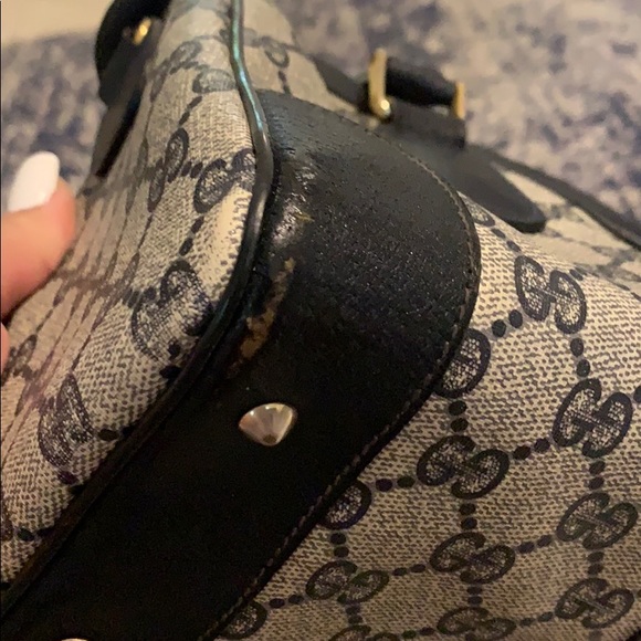 AUTH.VINTAGE GUCCI BOSTON. - Picture 5 of 15